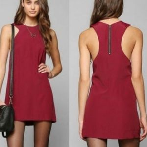 Reformation x Urban Renewal Mini Sleeveless Maroon Classic Dress